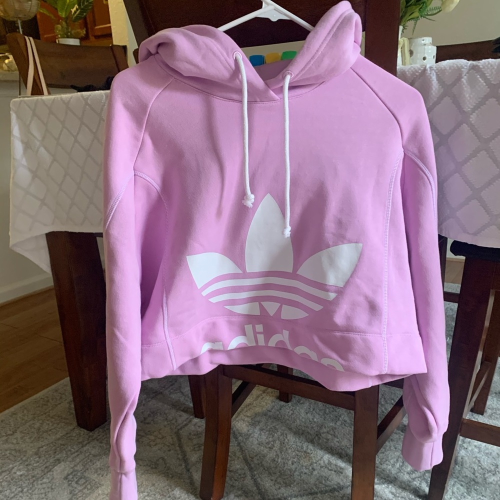 Adidas originals cropped hoodie